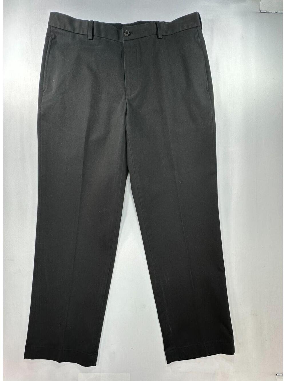 Brooks Brothers 346 Advantage Clark Chinos Black Mens 37/30